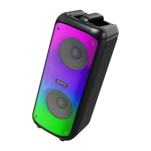 pTron Fusion Beats 48W Bluetooth Party Speaker w/Immersive Sound, Dual 4 inch Neo Drivers