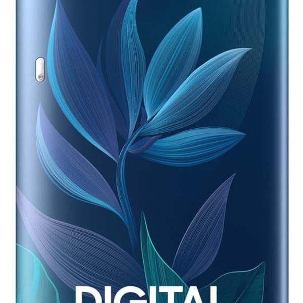 Samsung 189 L, 5 Star, Digital Inverter, Direct-Cool Single Door Refrigerator ( Paradise Bloom Blue, Base Stand Drawer)