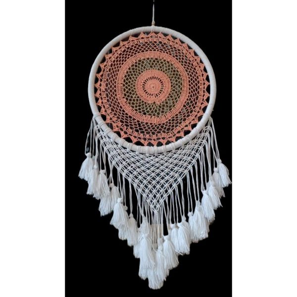 Dream Catcher Gajri & White Border