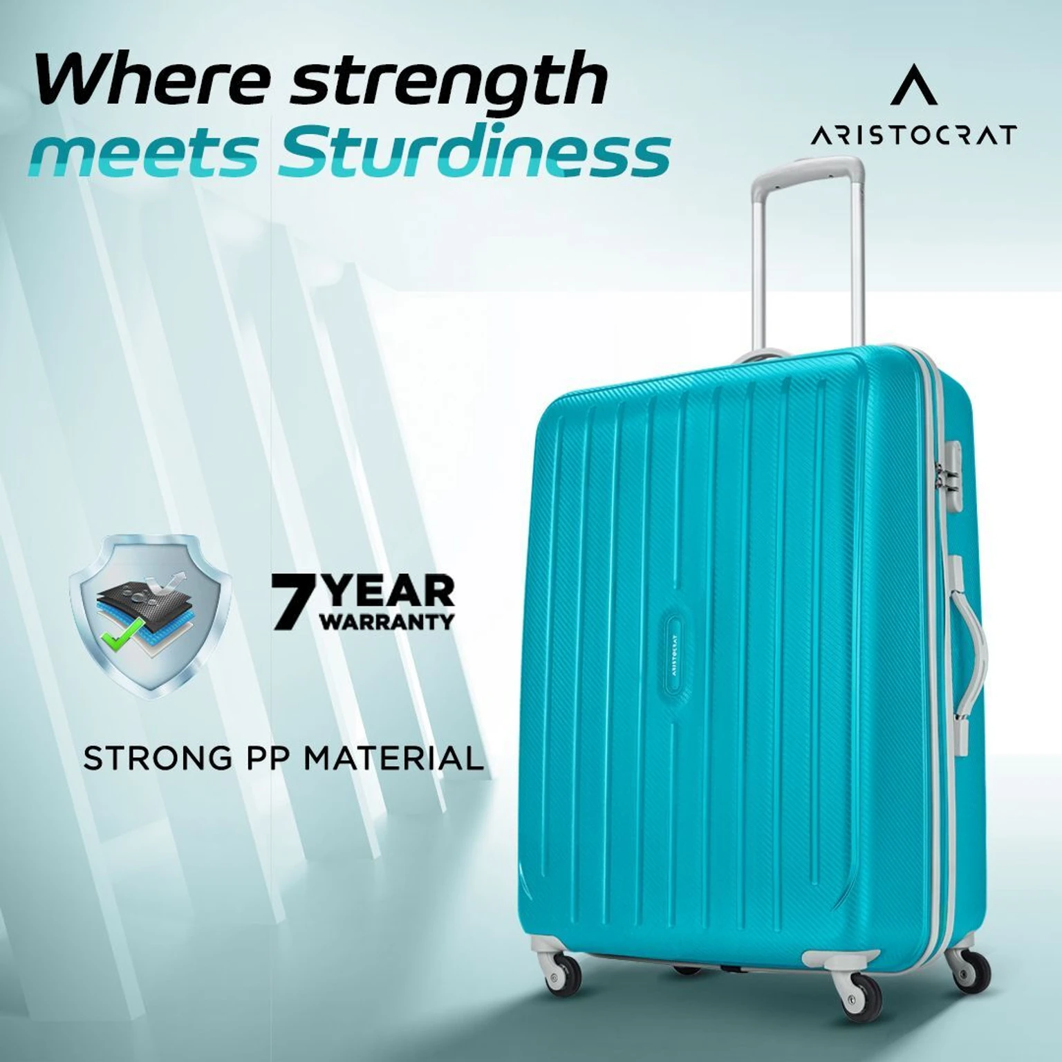 Hard Body Set of 3 Luggage 4 Wheels1