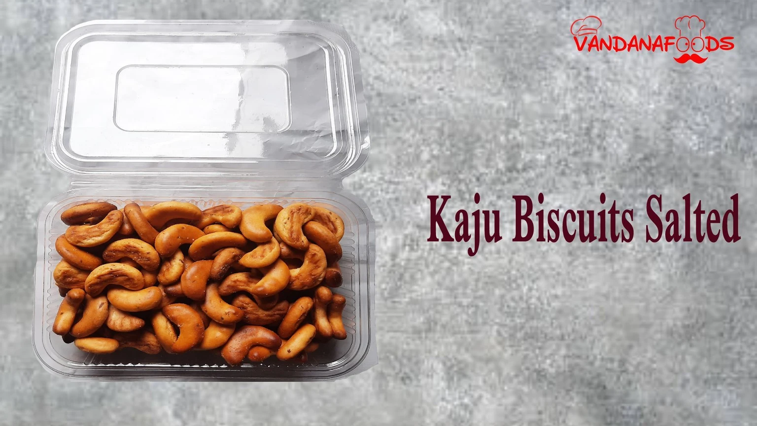 Vandana foods Kaju Biscuits Salted Biscuit (3 x 150)1