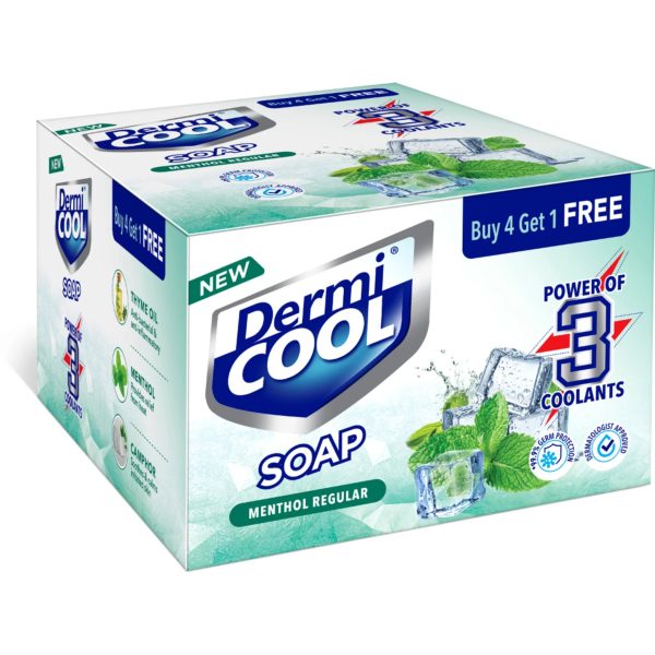 Dermicool Soap With The Power Of 3 Coolants