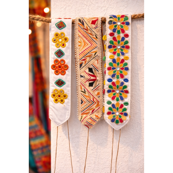Embroidery Waist Belt Jewellery Handmade